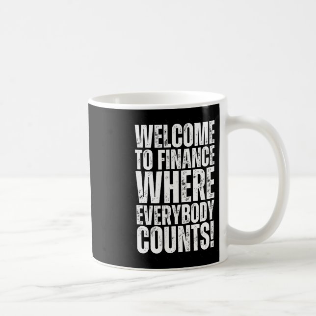 Caneca De Café Engraçado Office Finance Sticker3 (Direita)