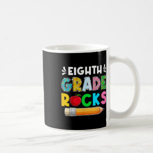 Caneca De Café Engraçado Oitava Série Balança Alunos Primeiro Dia