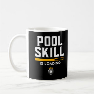 Caneca De Café Engraçado Oito Cotação Esportiva Piscina Billia