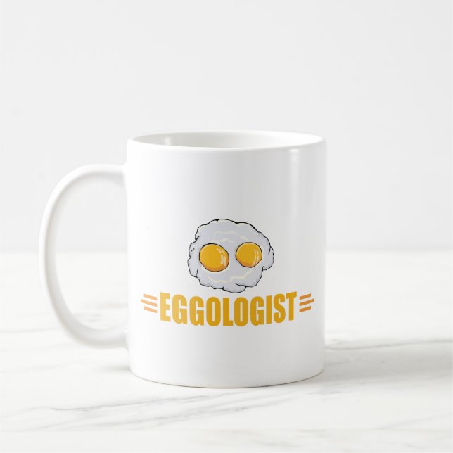 Caneca De Café Engraçado, Ovo Lover (Esquerda)