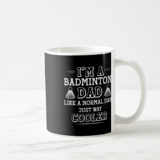 Caneca De Café Engraçado Pai Badminton Camisa Men Mulheres Badmin