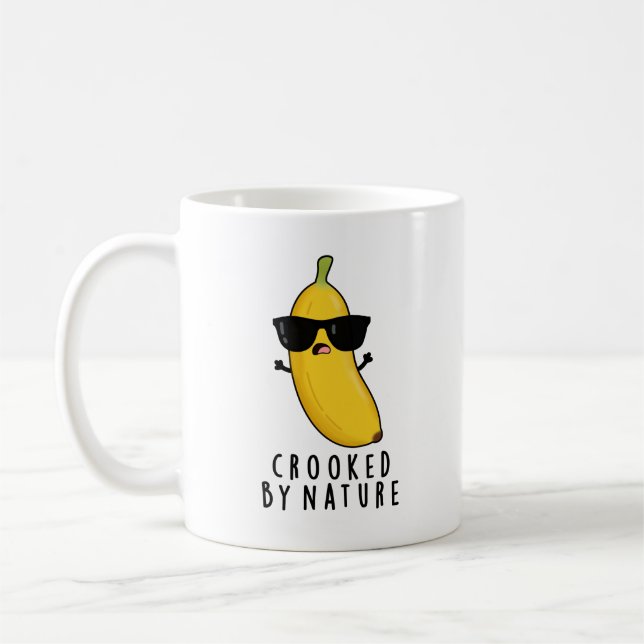 Caneca De Café Engraçado Pela Nature Funny Banana Pun (Esquerda)