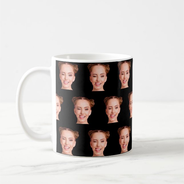 Caneca De Café Engraçado Personalidade Engraçado Foto de Mulheres (Esquerda)