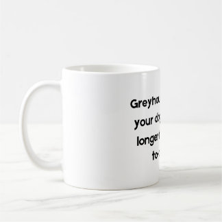 Caneca De Café Engraçado Pet Cote Mug sobre Grayhound