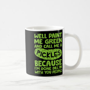 Caneca De Café Engraçado Pickle Dizendo Humor de Cotação Sul