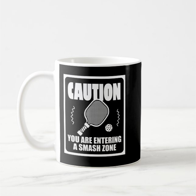 Caneca De Café Engraçado Pickleball (Esquerda)
