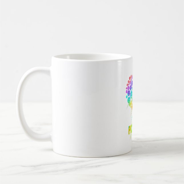 Caneca De Café Engraçado Pickleball (Esquerda)