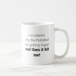 Caneca De Café Engraçado Pickleball Coffee Mug de Deb Jeffrey