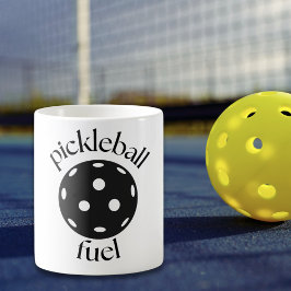 Caneca De Café Engraçado Pickleball Combustece Humor moderno de t