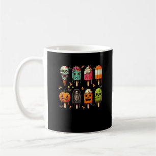 Caneca De Café Engraçado picolé Verão Horror Halloween Gelo Cream