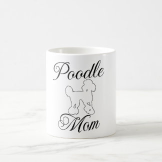 Caneca De Café Engraçado Poodle, mãe, fala Mug