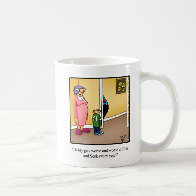 Caneca De Café Engraçado Presente de Humor Mug (Direita)