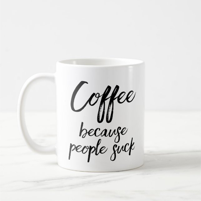 Caneca De Café Engraçado Presente Para O Introdução Do Café Lover (Esquerda)