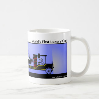 Caneca De Café Engraçado Primeiro Luxo Carro Stickman Mug - 128