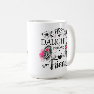 Caneca De Café Engraçado Primeiro Minha Filha