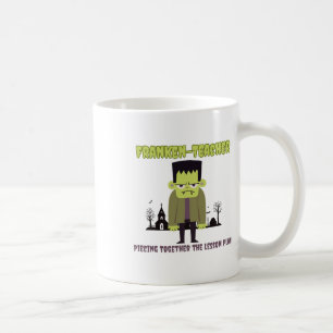 Caneca De Café Engraçado Professora Halloween Shirt Francken-prof