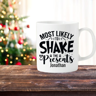 Caneca De Café Engraçado, Provavelmente Shake Apresenta Presente
