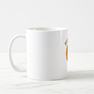 Caneca De Café Engraçado Pumpkin Pie Halloween Ação de Graças Pum