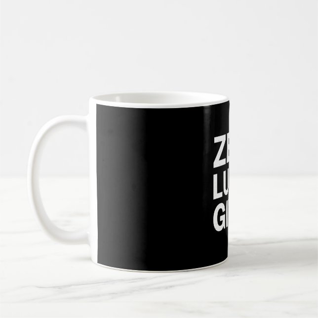 Caneca De Café Engraçado São Patrick Dia Zero Luzes Dadas (Esquerda)