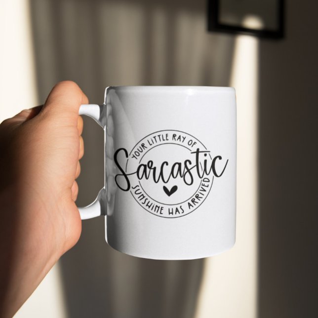 Caneca De Café Engraçado Sarcástico  (Criador carregado)
