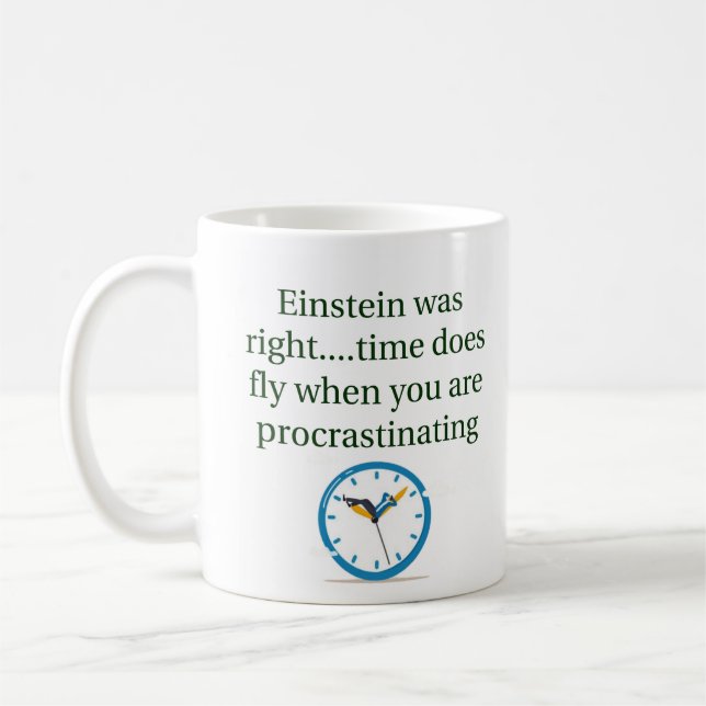 Caneca De Café Engraçado Science Mug - "The Gift" para Amantes de (Esquerda)