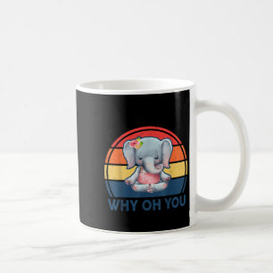 Caneca De Café Engraçado Se Vê Por Que Você Elefante Ioga