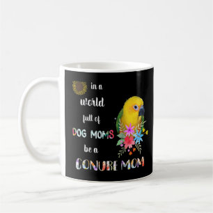 Caneca De Café Engraçado Ser Um Pássaro De Papagaio De Jenday Mãe