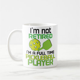 Caneca De Café Engraçado, Sou Um Jogador De Pickleball, Retirando