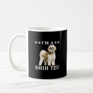 Caneca De Café Engraçado, sou um Shih Tzu/ Dog Lover