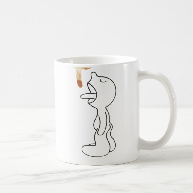 Caneca De Café Engraçado Sr. P Lick Mug (Direita)