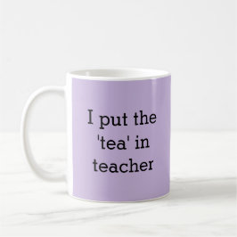 Caneca De Café Engraçado Tea Lover Professor Humor Novelty Amusin