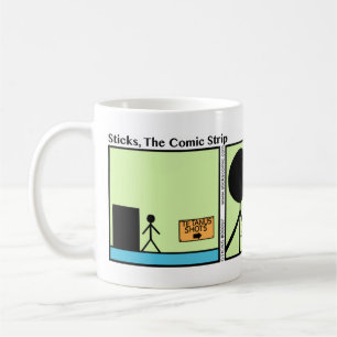Caneca De Café Engraçado Tetanus Shot Stickman Mug - 097