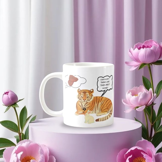 Caneca De Café Engraçado Tiger & Bunny Dilemma - BD (Criador carregado)