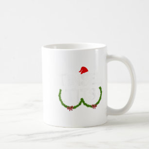 Caneca De Café Engraçado Tinsel Correspondendo Casais de Natal Ji