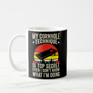 Caneca De Café Engraçado Toss Game Cornhole