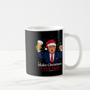 Caneca De Café Engraçado Tremor de Natal Faça Excelente de Natal 
