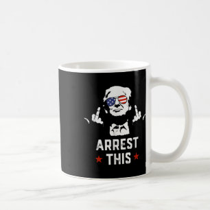 Caneca De Café Engraçado Trump Prender Este Donald Trump Meio