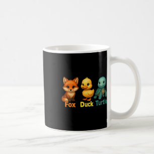Caneca De Café Engraçado Trump Sutil Raposa Pato Tartaruga Animal