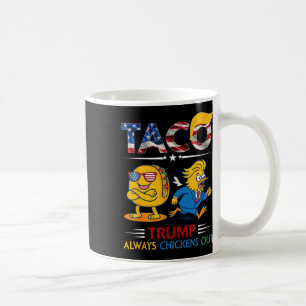 Caneca De Café Engraçado Trump Taco Trump Sempre Desiste _11