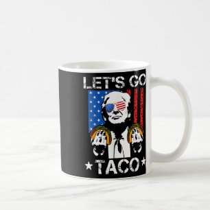 Caneca De Café Engraçado Trump Taco Trump Sempre Fala
