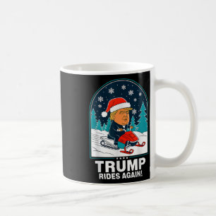 Caneca De Café Engraçado Trump volta a andar de moto de neve no i