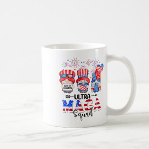 Caneca De Café Engraçado Ultra Mega Esquadrão Gnomos 4 De Julho U