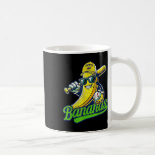 Caneca De Café Engraçado Vamos Bananas Cuja Fruta de Banana Jogue