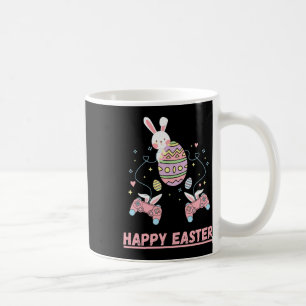 Caneca De Café Engraçado Vídeo Jogo Páscoa Coelho de Jogos Ga