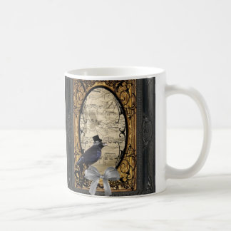 Caneca De Café Engraçado vintage Gothic.