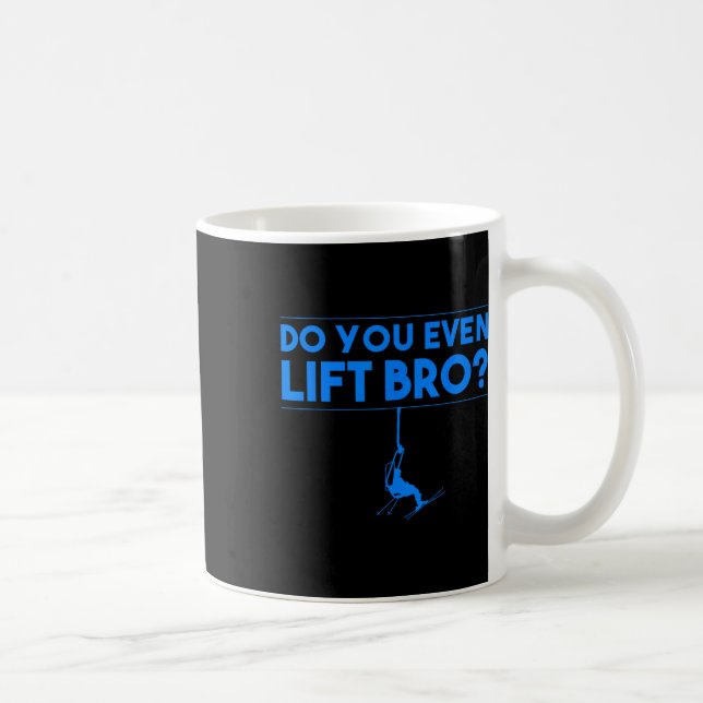 Caneca De Café Engraçado Você Levanta Mesmo Irmão Presente Amante (Direita)