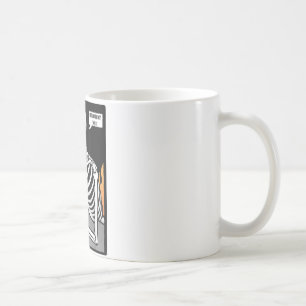 Caneca De Café Engraçado voltar ao trabalho depois de trabalhar e