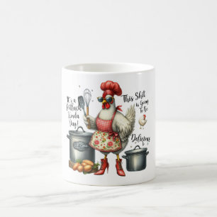 Caneca De Café Engraçados/Sarcásticos Animais/Galinha