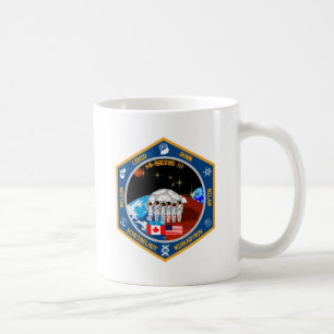 Caneca De Café Engrenagem da missão III de HI-SEAS