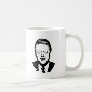 Caneca De Café Engrenagem de Bill Clinton